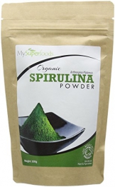 Bio Spirulina-Pulver (200g) - Höchste Qualität - Garantiert organisch durch die Soil Association - Von MySuperfoods -