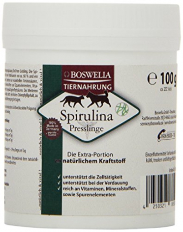 Boswelia Spirulina Presslinge 100 g / circa 250 Stück, 1er Pack -