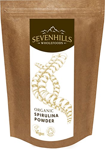 Sevenhills Wholefoods Spirulina-Pulver Bio 1kg -