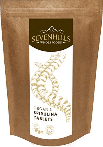 Sevenhills Wholefoods Spirulina-Tabletten Bio 2000 x 500mg, 1kg -